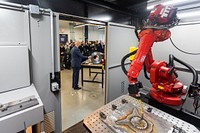 President Joe Biden participates in a tour of Carnegie Mellon University at Mill 19, Friday, January 28, 2022, in Pittsburgh, Pennsylvania. (Official White House Photo by Adam Schultz)