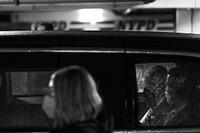 President Joe Biden arrives at NYPD Headquarters at One Police Plaza in New York, Thursday, February 3, 2022, to attend a meeting on combatting gun violence. (Official White House Photo by Adam Schultz)