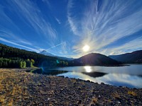 Laurence Lake on Mt. Hood National Forest.