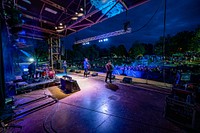 Evening concert with Jake Sutton and Eric Paslay, PirateFest, 2022. Original public domain image from Flickr