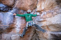 Climber steward climbing Gunsmoke