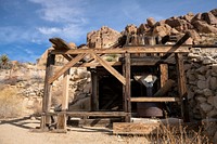 Mastodon Mine structures, Joshua Tree National Park, California