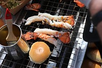 Seafood bbq. Original public domain image from Flickr