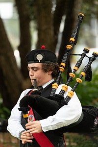 Memorial Day Service, Old St Paul's. 1 June 2021. Original public domain image from Flickr