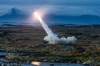 AND&Oslash;YA, Norway (May 31, 2021) The U.S. Marine Corps 24 Marine Expeditionary Unit (24 MEU) conducted its first High Mobility Artillery Rocket System (HIMARS) launch in Europe, further integrating the Marines in a joint environment and capitalizing on its strategic lift capabilities.