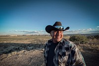 Gilbert Louis Jr. and his son, Beginning Rancher Gilbert Louis III raise cattle on their ranch Acoma Number 8 Ranch.The four-generation ranch is located on the Acoma Pueblo, NM.(USDA/FPAC photos by Preston Keres)