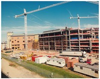 [US Naval Hospital Portsmouth Construction] 10/30/1995. Acute Care Facility - Northwest.Photo #332 Photographer: Centex Bateson Construction Company 