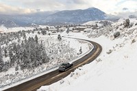 New road alignment into Mammoth after a snowstormNPS / Jacob W. Frank