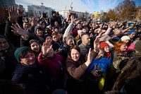 Volodymyr Zelenskyy took part in hoisting the State Flag of Ukraine in liberated Kherson.During a working trip to the de-occupied Kherson, President of Ukraine Volodymyr Zelenskyy took part in the ceremony of hoisting the State Flag on the central square of the city.  He thanked the Ukrainian military who participated in the liberation of the Kherson region and noted that it was an honor for him to be with them today in Ukrainian Kherson."This is a great pleasure for my heart and soul. I want to thank you for who you are and for returning Ukraine to the Kherson region. We are returning our Armed Forces, our state, our flag," the Head of State said.At the same time, Volodymyr Zelenskyy noted that Russian troops left a large number of destroyed houses and other buildings, damaged communications, and riddled cars in the Kherson region."This is what the Russian Federation did in our country, it showed the whole world that it can kill. But all of us, our Armed Forces, our National Guard, intelligence have shown that it is impossible to kill Ukraine," the President emphasized.The Head of State and all present honored the memory of those who died for the liberation of the Kherson region with a moment of silence.The State Flag of Ukraine was solemnly hoisted near the building of the Kherson Regional State Administration. The State Anthem was played.Volodymyr Zelenskyy talked with the residents of Kherson, who for months demonstrated resilience and believed in the return of Ukraine. During the meeting with media representatives, the President called on them to tell the whole world about how the people of Kherson lived during the occupation.