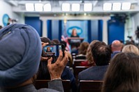 Press Secretary Jen Psaki holds a press briefing, Wednesday March 9, 2022, in the James S. Brady Press Briefing Room of the White House. (Official White House Photo by Cameron Smith)