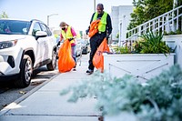 City departments participated in the 2022 Spring Clean Up week by collecting litter along a variety of streets across Greenville on Wednesday, April 27. Original public domain image from Flickr