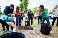 The City of Greenville, ReLeaf, and ECU celebrated Arbor Day and the city's 33rd year as a Tree City USA community at the Boys & Girls Club's Lucille Gorham Unit on Friday, April 29. Original public domain image from Flickr