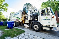 Sanitation work, Greenville, May 16, 2022. Original public domain image from Flickr