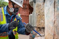 Summerhouse Maintenance 2022The Architect of the Capitol has identified critical maintenance requirements to preserve Frederick Law Olmsted's Summerhouse. Work includes dismantling the brick-and-mortar water fountain, repairing the associated plumbing, and restoring the waterproofing and masonry structure. Details at www.aoc.gov/what-we-do/projects/summerhouse-maintenance. -----This official Architect of the Capitol photograph is being made available for educational, scholarly, news or personal purposes (not advertising or any other commercial use). When any of these images is used the photographic credit line should read “Architect of the Capitol.” These images may not be used in any way that would imply endorsement by the Architect of the Capitol or the United States Congress of a product, service or point of view. For more information visit www.aoc.gov/terms. Reference: 20220421_102110_TH JOIN OUR TEAMArchitect of the Capitol job opportunities are listed at aoc.usajobs.gov. FOLLOW USTwitter @uscapitolInstagram @uscapitolFacebook