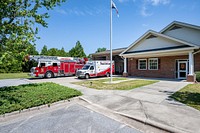 Fire Rescue Station, location unknown, date unknown. Original public domain image from Flickr