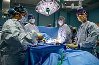 Pacific Partnership 2022 Conducts Surgical Operations Aboard USNS Mercy. 220624-N-YL073-1237VUNG RO BAY, Vietnam (June 24, 2022) – Medical professionals from the U.S. Navy, Australian Army and Vietnam perform and observe a laparoscopic surgery as part of a subject matter expert exchange aboard Military Sealift Command hospital ship USNS Mercy (T-AH 19) during Pacific Partnership 2022 (PP22). Now in its 17th year, Pacific Partnership is the largest annual multinational humanitarian assistance and disaster relief preparedness mission conducted in the Indo-Pacific. (U.S. Navy photo by Mass Communication Specialist 1st Class Shamira Purifoy)