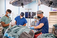 Pacific Partnership 2022 Conducts Surgical Operations Aboard USNS Mercy. 220624-N-YL073-1153VUNG RO BAY, Vietnam (June 24, 2022) – U.S. Navy medical professionals prepare a patient for surgery, as Vietnamese doctors observe, in an operating room aboard Military Sealift Command hospital ship USNS Mercy (T-AH 19) during Pacific Partnership 2022 (PP22). Now in its 17th year, Pacific Partnership is the largest annual multinational humanitarian assistance and disaster relief preparedness mission conducted in the Indo-Pacific. (U.S. Navy photo by Mass Communication Specialist 1st Class Shamira Purifoy)