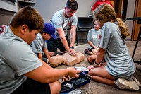 Greenville Fire/Rescue's Junior Fire Marshall Academy, July 19, 2022. Original public domain image from Flickr