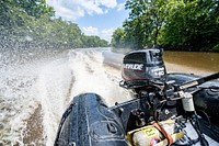 Water Rescue Training, Tar River in Greenville, August 3–4, 2022. Original public domain image from Flickr