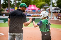 Little League Softball World Series day 3 at Stallings Stadium, August 11, 2022, North Carolina, USA. Original public domain image from Flickr