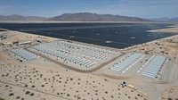 Desert SunlightThe 230-megawatt Desert Sunlight Battery Energy Storage System is now fully operational. The project is on 94 acres of BLM-managed public lands near Desert Center in Riverside County. Photo courtesy of NextEra.