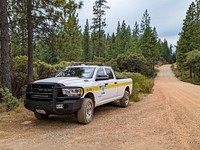 BLM Vehicle in the South Yuba Recreation AreaPhoto by Ginessa Stark, BLM