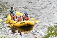 CYS Waterwater Rafting_05The Fort Drum Child and Youth Services’ Sports and Fitness Summer Camps program offered a variety of activities to keep youths active and having fun all summer. The camps were designed to introduce children to new skills, engage in physical fitness activities and practice fundamental in preparation for fall sports leagues. (Photo by Mike Strasser, Fort Drum Garrison Public Affairs)