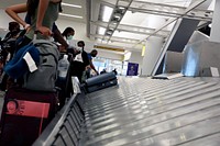 Airport luggage retrieval and passenger processing areas at John F. Kennedy (JFK) Airport Queens, New York August 17, 2022. CBP photo by Jaime Rodriguez Sr