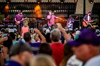 Alex Butler and Uncle Kracker perform during Freeboot Friday on September 2, 2022. Original public domain image from Flickr