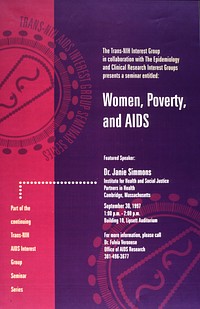 Women, Poverty, and AIDS. Original public domain image from Flickr