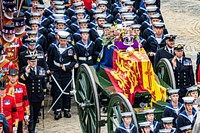 Queen procession to Westminster 14 September 2022