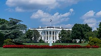 The south side of the White House.