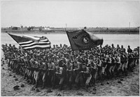 "First to Fight." A group of U.S. Marines. US Marine Corps Recruiting Publicity Bureau., 1918. Original public domain image from Flickr