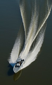 U.S. Customs and Border Protection. Photo by James Tourtellotte. Original public domain image from Flickr