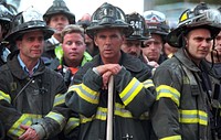 911: President George W. Bush Visits New York, 09/14/2001. Original public domain image from Flickr