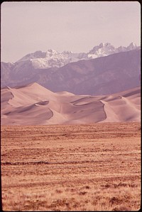 Great Sand Dunes National Monument, 05/1972. Photographer: Norton, Boyd. Original public domain image from Flickr