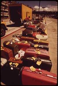 Honolulu International Airport handles almost all of the island's visitors. Some 2.7 million are anticipated in 1973, October 1973. Photographer: O'Rear, Charles. Original public domain image from Flickr