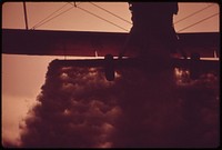 Crop duster plane over the Imperial Valley. Original public domain image from Flickr