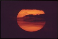 Sunset over Maui, November 1973. Photographer: O'Rear, Charles. Original public domain image from Flickr