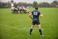 American Collegiate vs New Zealand Universities U21 Rugby.Original public domain image from Flickr