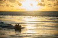 U.S. Navy boatswain's mates assigned to the aircraft carrier USS George Washington (CVN 73) conduct small boat operations Aug. 12, 2013, in the Pacific Ocean.