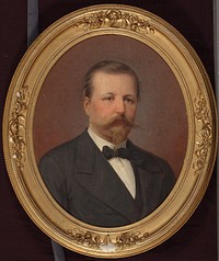 Portrait of k. j. edelsköld, Erik Johan Löfgren