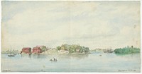 Näköala hanasaaresta, 1873, Oscar Kleineh