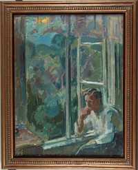 By the window, 1919, by Magnus Enckell