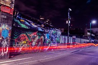 Urban Light Trails. View public domain image source here