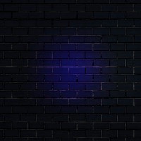 Dark blue background, brick wall texture