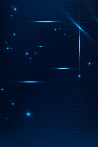 Dark blue background, digital technology design