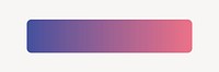 Purple gradient bar, graphic vector