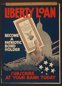 Liberty Loan--Become a patriotic bond holder--Subscribe at your bank today