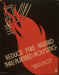 Reduced fire hazard thru planned housing